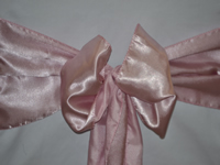 Pale Rose Pink Satin